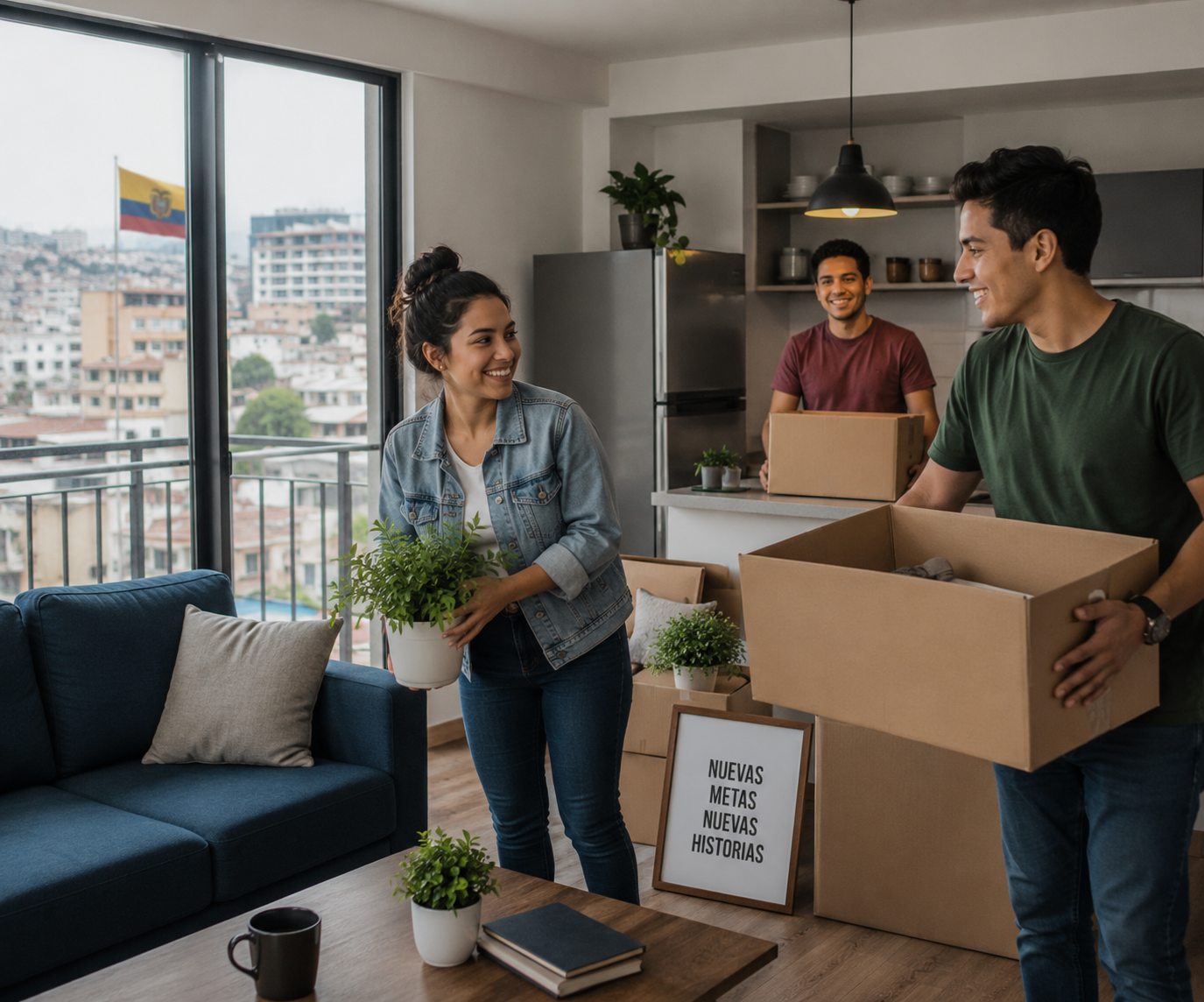 Jóvenes frente a su primera vivienda